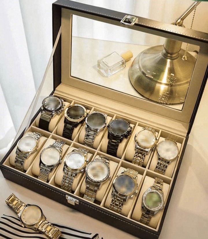 Men's Leather Jewellery Box
